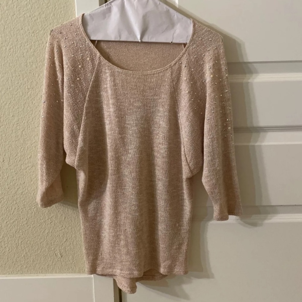 3 for $15! SJS boutique blush pink sweater knit